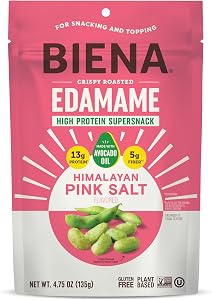 BIENA FOODS Himalayan Pink Salt Roasted Edamame, 4.75 OZ