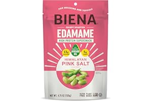 BIENA FOODS Himalayan Pink Salt Roasted Edamame, 4.75 OZ