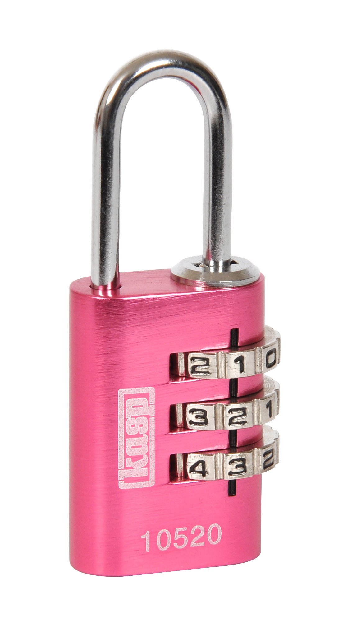 Kasp K10520PIND 105 Series Aluminium Combination Padlock - Pink