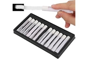 12PCs Oil Painting Stick, Water Soluble White Pastels Sticks Soft Painting Tool Art Supply Drawing Pen Craft Sketching Oil Pa