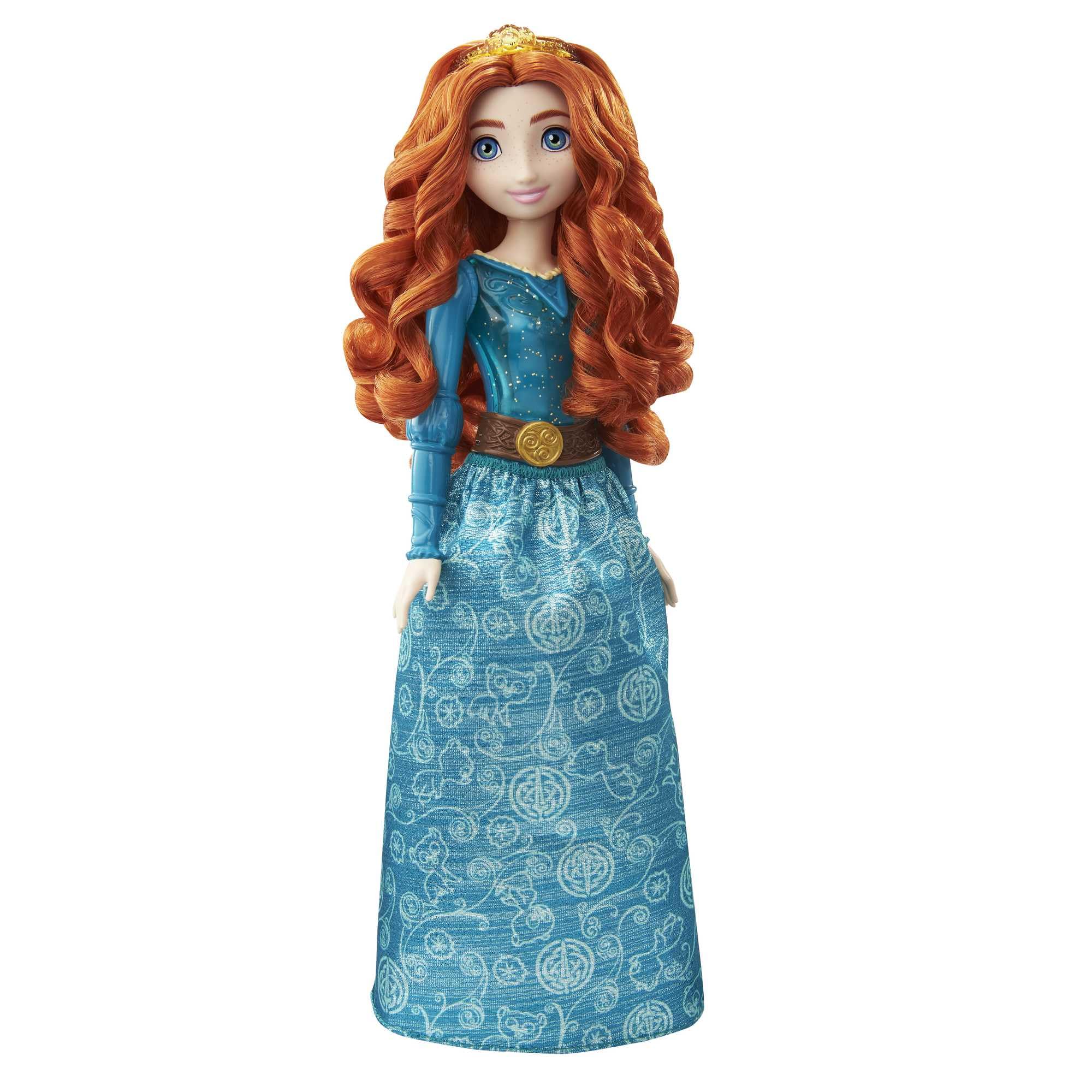 Mattel Disney Princess Toys, Merida Fashion Doll, Sparkling Look with ...