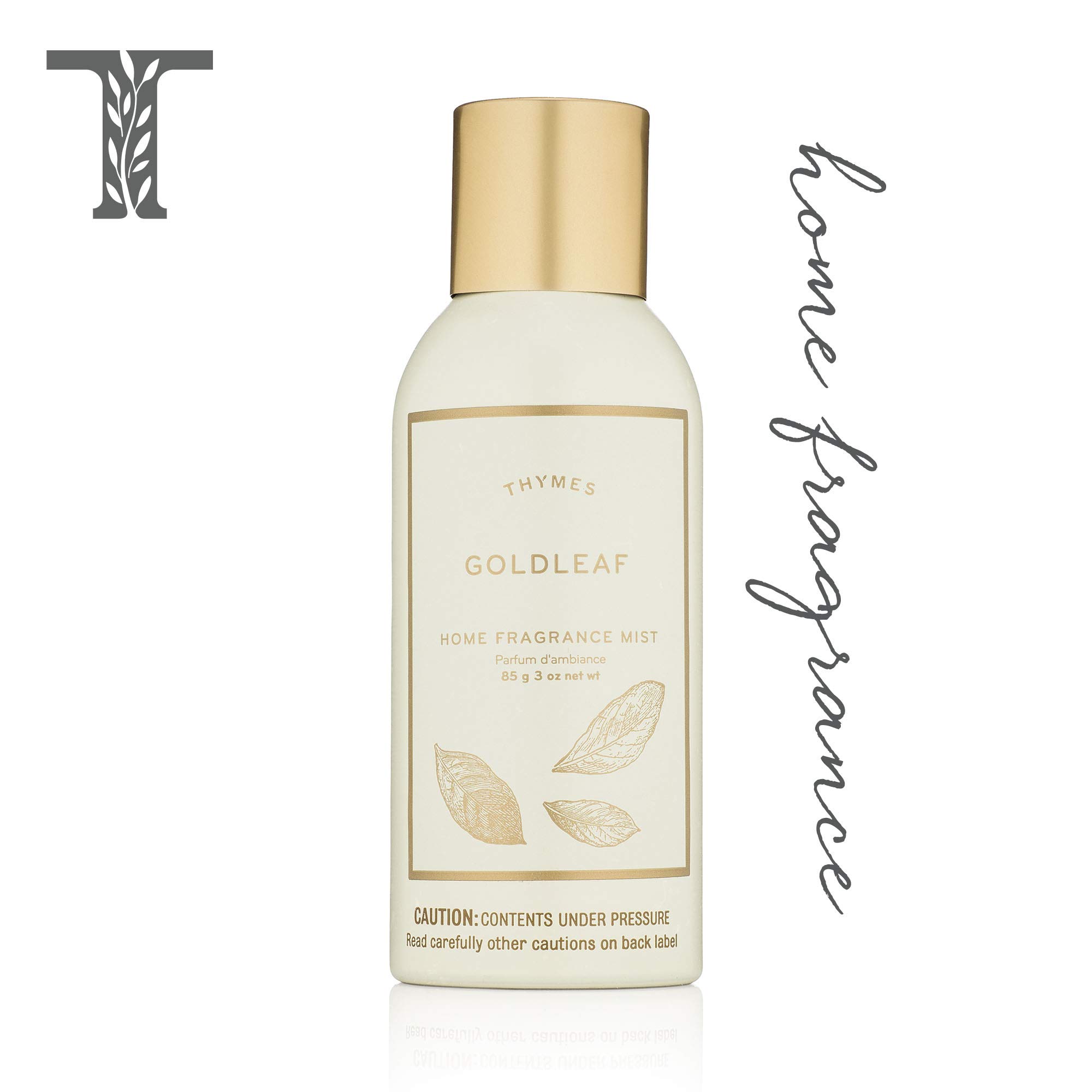 Thymes Goldleaf Home Fragrance Mist Elegant Floral Scented Room
