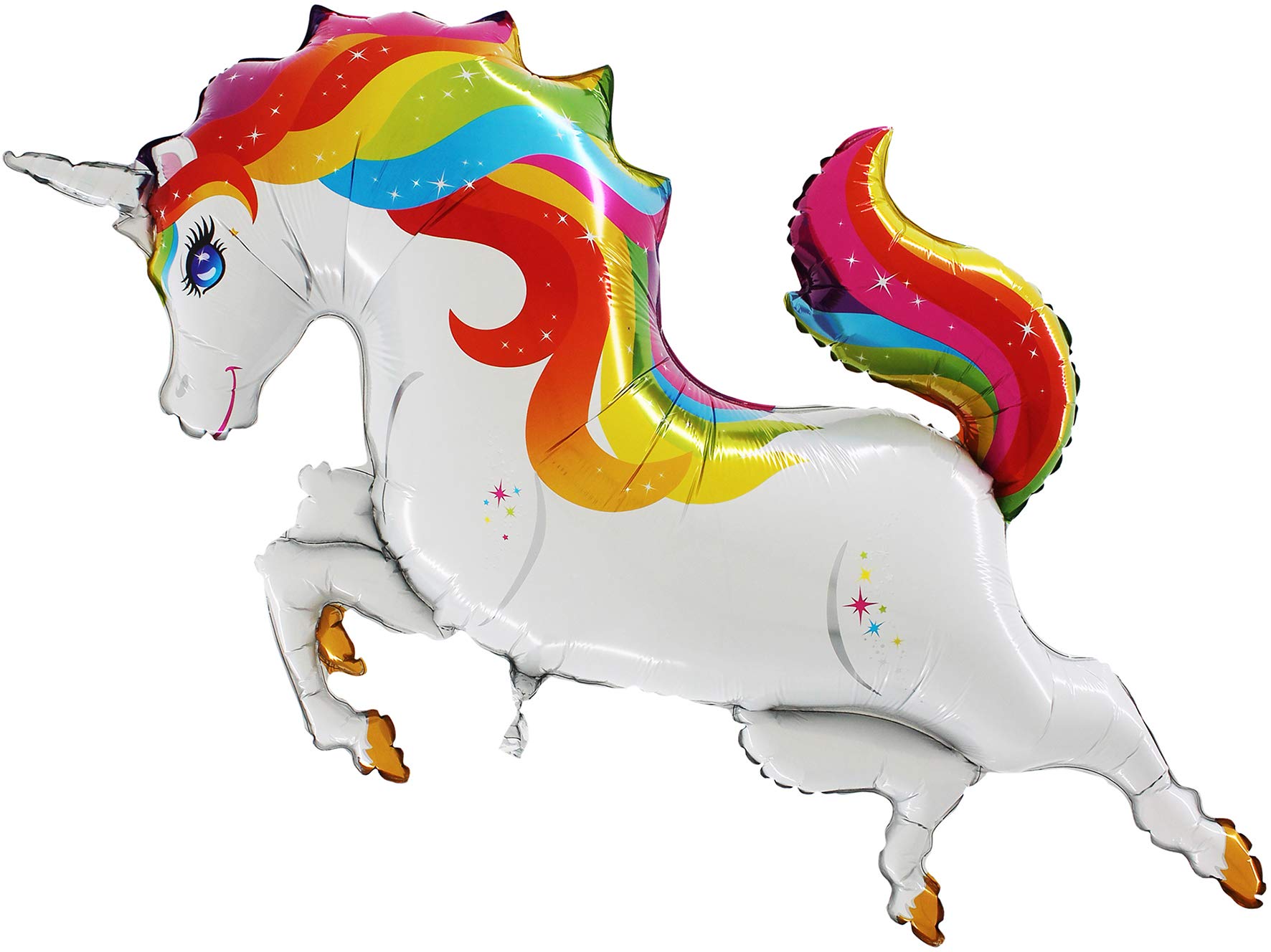 Toyland® 101cm (40") Colourful Unicorn Foil Balloon - Birthday Party Decoration