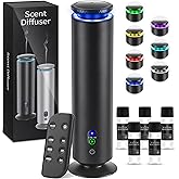 Hotel Scent Diffuser Starter Kit - 1000 Square Feet, 7 Ambient Light Settings, Includes 5 Essential Oils for Hotel Aromatherapy, Hotel Scent Diffuser,for Hotels, Homes, and Large Rooms