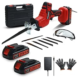 Cordless Reciprocating Saw, 2 x 2.0Ah