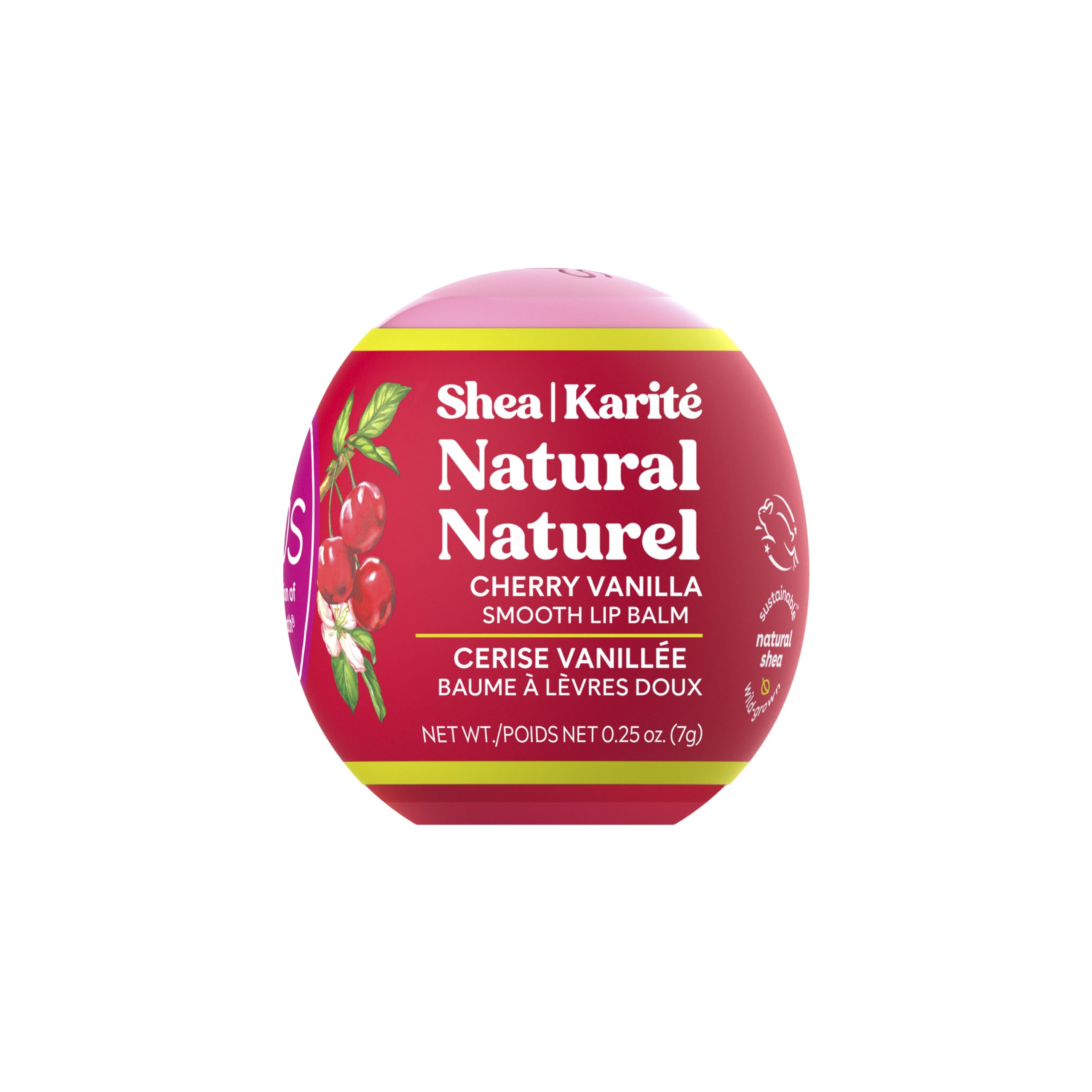 eos Natural Shea Lip Balm- Cherry Vanilla, All-Day