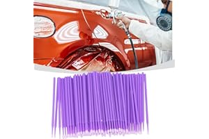 Paint Touch Up Brushes Set of 100 Disposable Applicators with Superfine Bendable Tips, Lint for Free Non Drip Dentistry Pen B