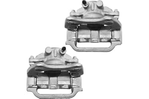 ANPULSERO FIWRILUVX Anpulsero Rear Brake Caliper with Bracket Compatible with Select Chevy, GMC and Cadillac Models - 07-19 Silverado 1500, 07-20 Tahoe, 07-14 Suburban 1500, 07-18 Sierra 1500, 18-B5030 18-B5031