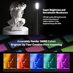 SmallRig RM120 RGB Video Light, 5000mAh 180 Minutes