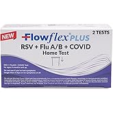 Flowflex Plus RSV + Flu A/B + COVID Home Test (2 Tests)