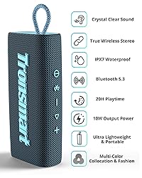 Tronsmart Portable Bluetooth Speaker, Trip Wireless