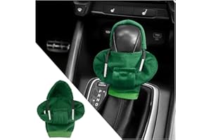 YGDMD Car Gear Shift Cover,Cute Gear Shift Knob Cover with Fashionable Mini People Design,Universal Gears Shifts Hoodie for Most Car Gears Shifts Levers Cars Interior Accessories (Green)