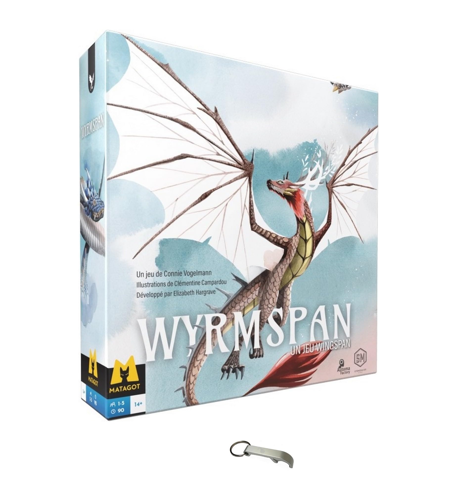 Wyrmspan Game Base French Version + 1 Blumie Decap — image 1
