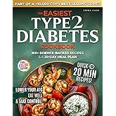 The Easiest Type 2 Diabetes Cookbook: Lower Your A1C, Eat Well, and Take Control with 100+ Science-Backed and Delicious Recipes — Real Ingredients, No Confusion (Diabetes Made Simple)