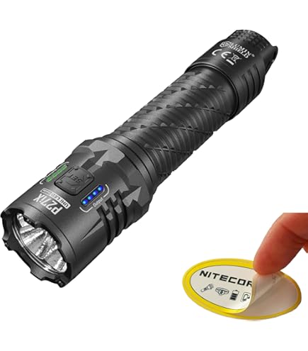 Amazon.com: Nitecore P20iX Tactical Flashlight, 4000 Lumen USB-C