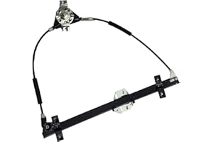 JSD AUTO PARTS Front Left Driver Side Manual Window Lift Regulator for VW Golf Jetta 191837401B