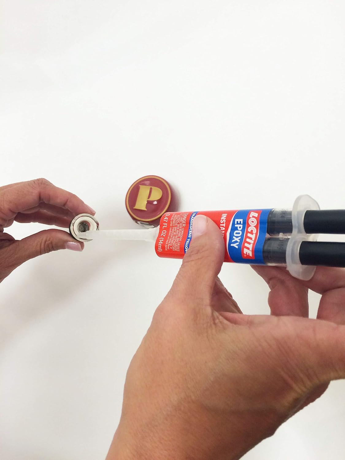Loctite Epoxy Five Minute Instant Mix 0.47-Fluid Ounce Syringe (1365868): Home Improvement