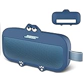 Silicone Case for Bose SoundLink Flex Portable Bluetooth Speaker (2nd Gen), Soft Protective Sleeve Against Scratch and Drop with Precise Cutout(Dark Blue)