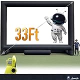 Sewinfla 33Ft Giant Inflatable Movie Screen with
