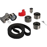 Gates Genuine TCK328N PowerGrip Premium Timing Belt Component Kit | Mileage-interval timing service for an interference engine; belt, tensioner and idlers in one kit. OE replacement.