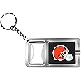 Siskiyou NFL unisex-adult Flashlight Key Chain With Bottle Opener