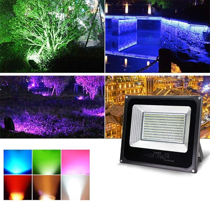 100W LED-Flutlichter, IP66 wasserdichtes Außenflutlicht, 6000K