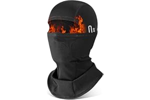 KGC Winter Balaclava for Men Women, Windproof Ski Mask Thermal Cold Weather Winter Face Mask for Skiing Cycling Helmet