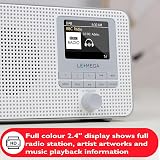 LEMEGA IR1 Internet Radio DAB Portable Bluetooth 60 Presets Grey view 5