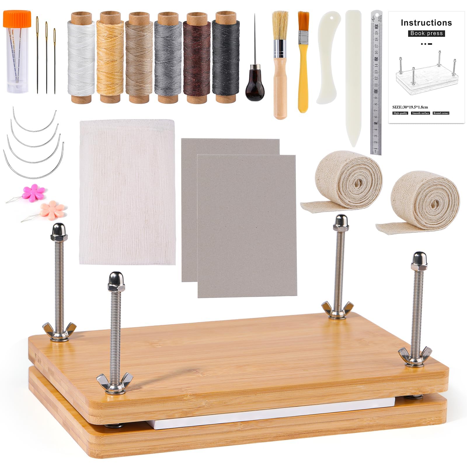 JUPEAN Book Binding Kits, Book