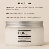 PURE Spa Skincare Organic Coconut Oil 250g Pure Raw Cold Pressed Skin Hair view 4