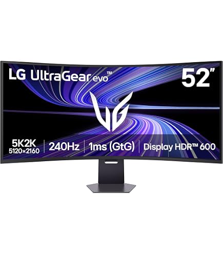 Amazon.com: LG 45GX950A-B 45-inch Ultragear 5K2K WUHD (5120 x 2160