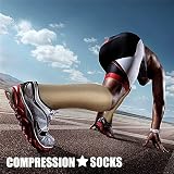 Gcbiger Compression Socks 15-20mmHg 7 Pairs for Men Women Athletic Nurse Medical view 5