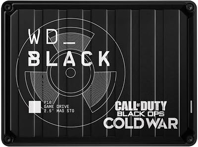 WD Black Call of Duty 2TB HDD External Hard Drive for PC Xbox PS4