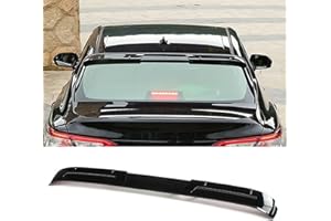 GEARUP Roof Spoiler Compatible with Toyota Camry 2024 2023 2022 2021 2020 2019 2018 Rear Roof Spoiler Tail Wing(Glossy Black) (Glossy Black)