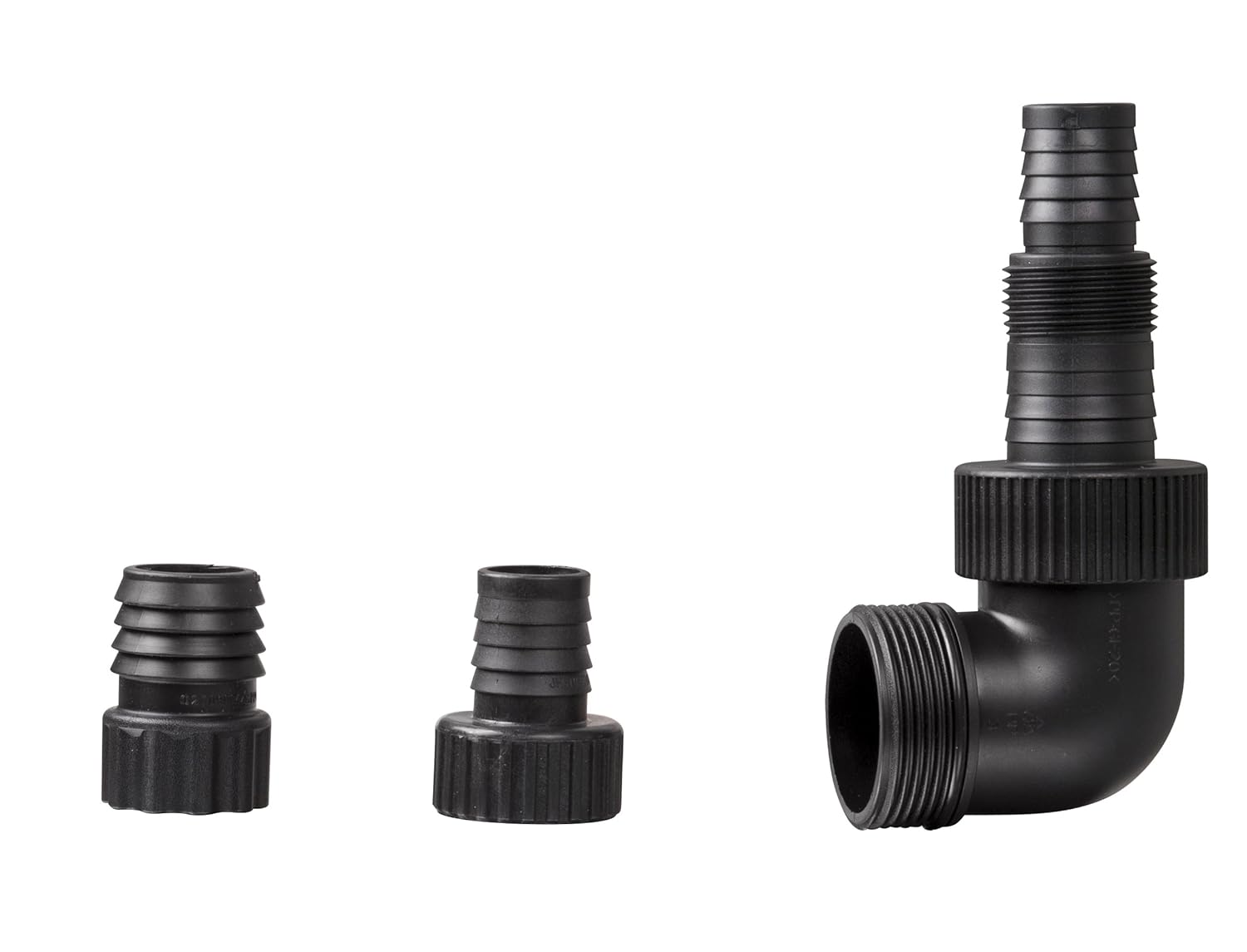 Lanchez 3 Piece Water Hose Quick Connector Plastic Hose Adapter for Submersible pump, Sprinklers