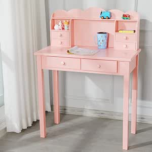 pink desk