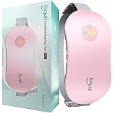 Slimpal Heating Pad for Period Cramps, Portable Cordless Electric Heating Pad for Menstrual Pain Relief Heat Belt, Rechargeable Wearable Heat Pad Gifts for Her Women Girl Wife Girlfriend, Pink