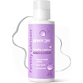 Premom Fertility Lubricant, pH Balanced, Sperm Friendly, Water Based | Personal Lube for Women, Men, &amp; Couples Trying to Conceive, No Glycerin or Parabens, Fragrance Free, Condom Safe, 2 Fl Oz