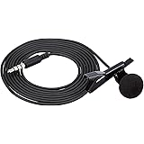 Amazon Basics Lapel Microphone ­ Omnidirectional Mic - Black
