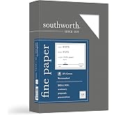 Southworth 404C 25% Cotton Business Paper White 24 lbs. Wove 8-1/2 x 11 500/Box FSC