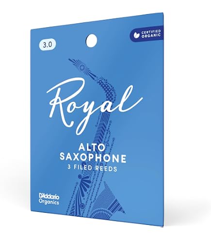 Amazon.com: D'Addario Organics Royal Alto Saxophone Reeds Strength