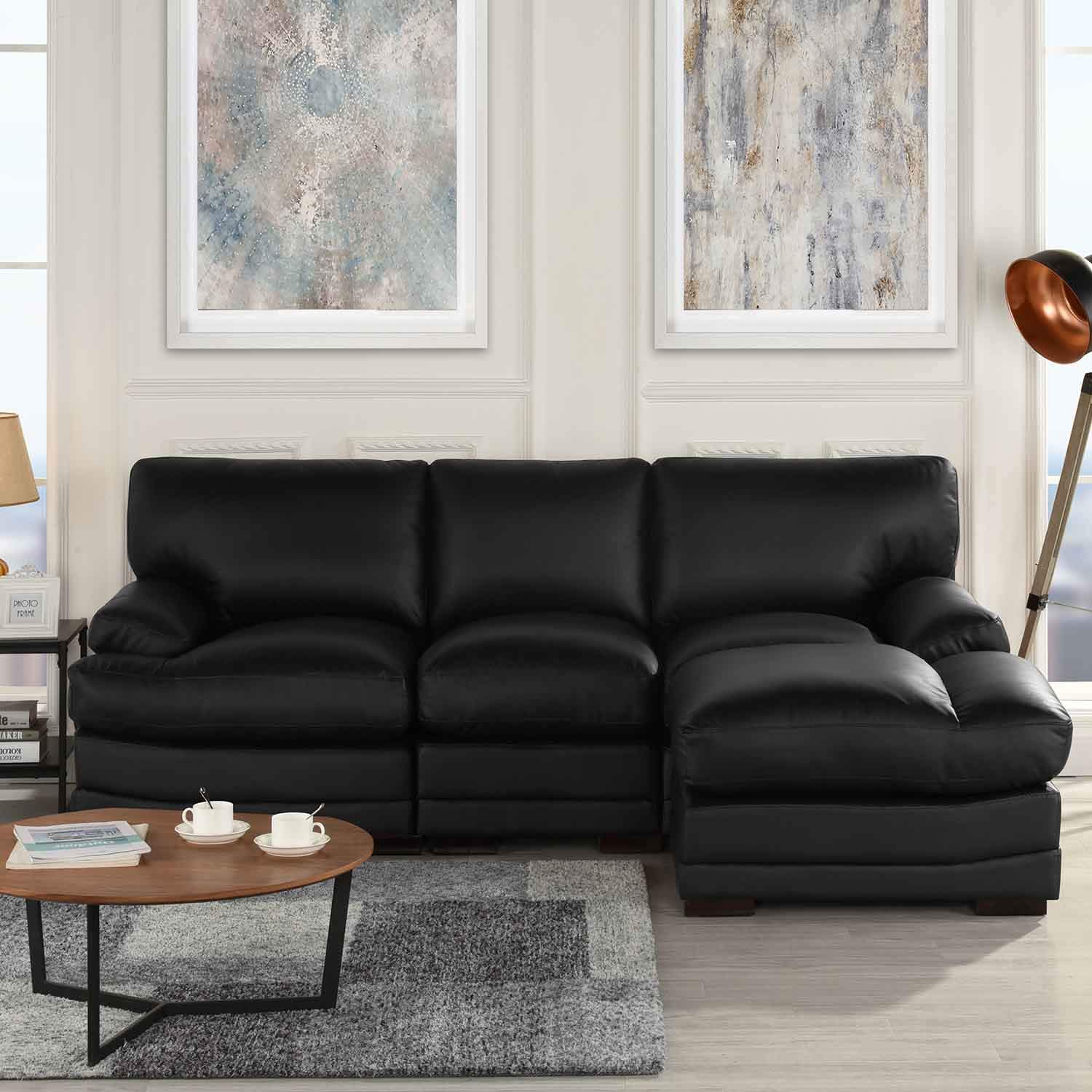 Best natuzzi sectional sofa leather