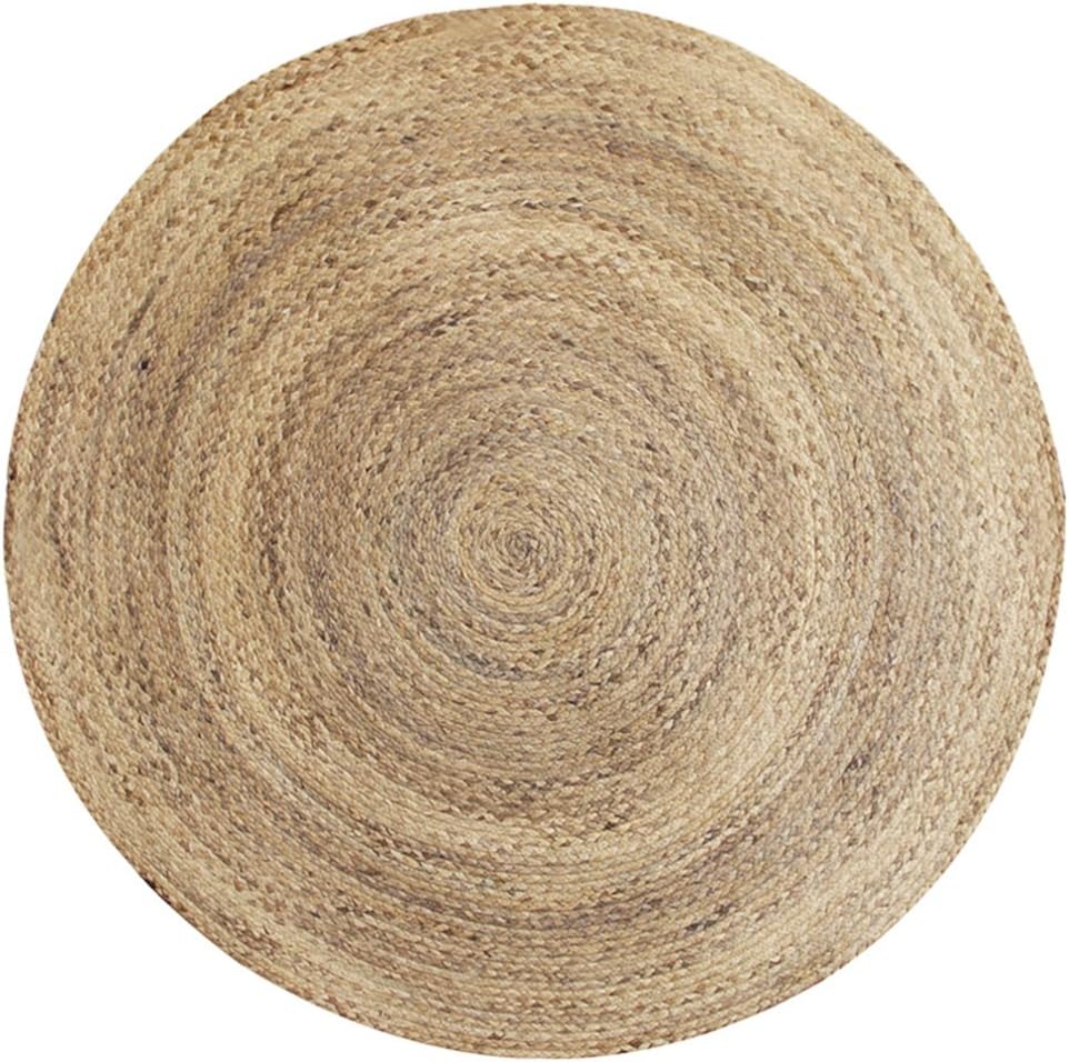 XIAOLIN Carpets Rugs Area Rugs Water Reeds Hand Made Grass Round Carpet Living Room Bedroom Mats Super soft carpet (Size : Diameter 120cm)