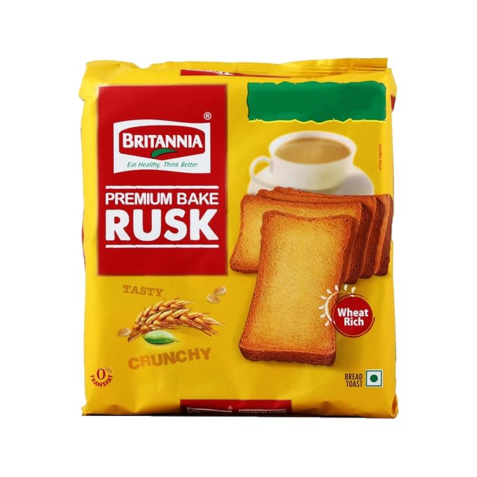Britannia Rusk Premium Bake, 200g Pouch Amazon.in Grocery & Gourmet