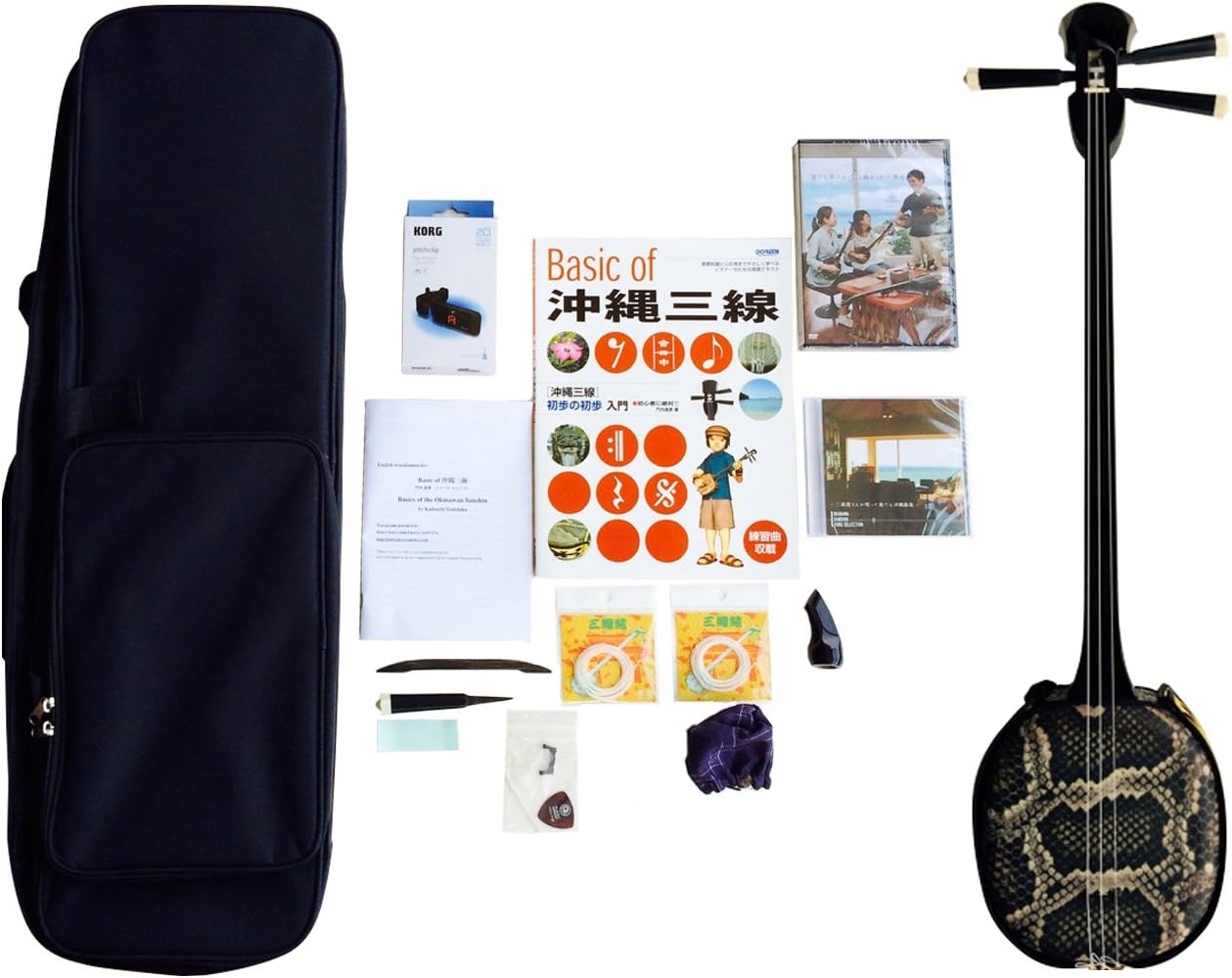 Shamisen & Sanshin Craft ASOVIVA Traditional Sanshin