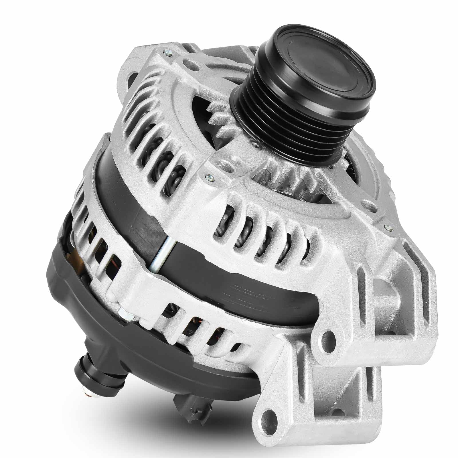Photo 1 of 160Amp NEW Alternator 3.6 3.6L Fit for Chrysler 300 for Dodge Charger Challenger Durango 2011-2017, for Jeep Grand Cherokee 2011-2017, for Ram 1500 2016 2017, 40052255 40052255R 11572 LRA04198