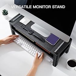 HUANUO Monitor Stand Computer Riser, Monitor Stand