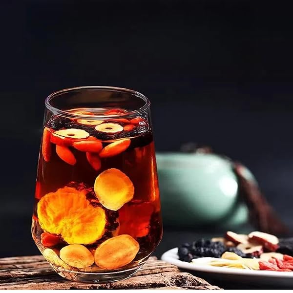 GINSENG SIX TREASURES TEA KIDNEY TEA, KIDNEY TEAS, TRADITIONAL CHINESE HERBAL TEAS (1 PACK/50 BAGS)