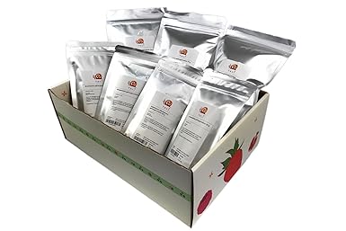TALI Geschenkbox'Fruchtvielfalt - 7 Sorten gefriergetrocknete Früchte'