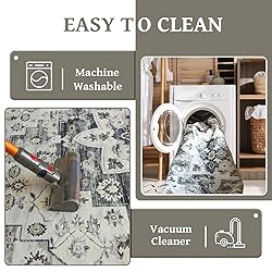 QD-Udreamy 8x10 Area Rugs - Machine Washable Area